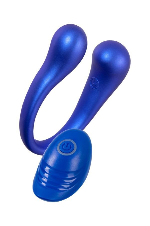 L’Eroina APP ETERN Vibratör, Kumanda app Silikon, Mavi,23 cm