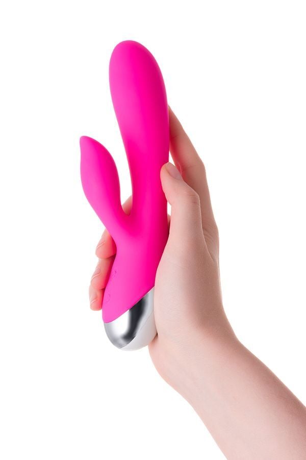 Vibratör, Silikon, Pembe, 19 cm Usb Şarz
