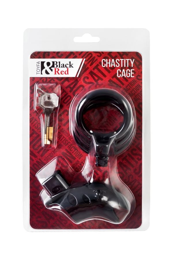 Black&Red by TOYFA erkek sadakat kemeri,