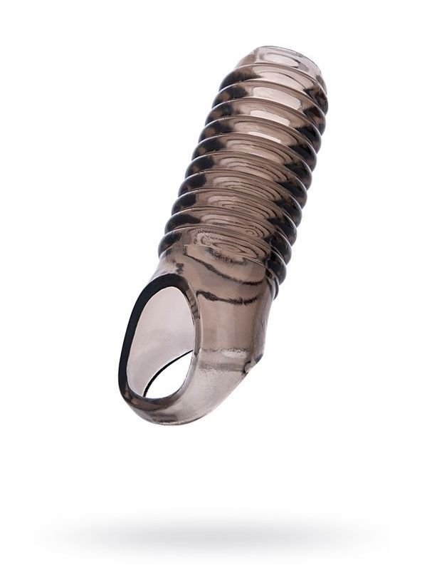 Censan Xlover Penis Kılıfı Boyut Arttırıcı Siyah Şeffaf 11 cm