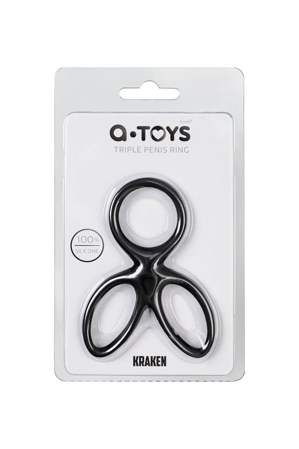 Censan KRAKEN Üçlü Penis Halkası 10cm