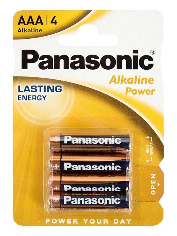 Panasonic Alkalin Power İnce Kalem Pil (4'lü)