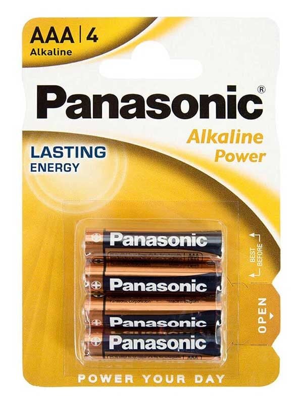 Panasonic Alkalin Power İnce Kalem Pil (4'lü)