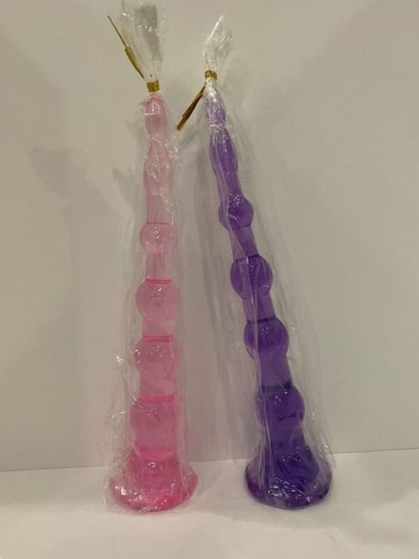 CENSAN 6 Boğumlu 17,5 cm vantuzlu silikon anal plug