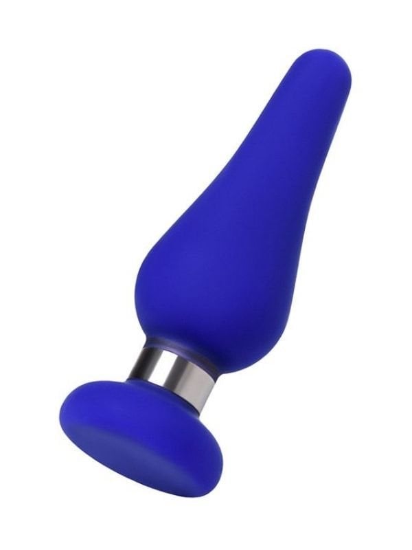 Censan Slassic Anal Plug Beden S mavi 10 cm