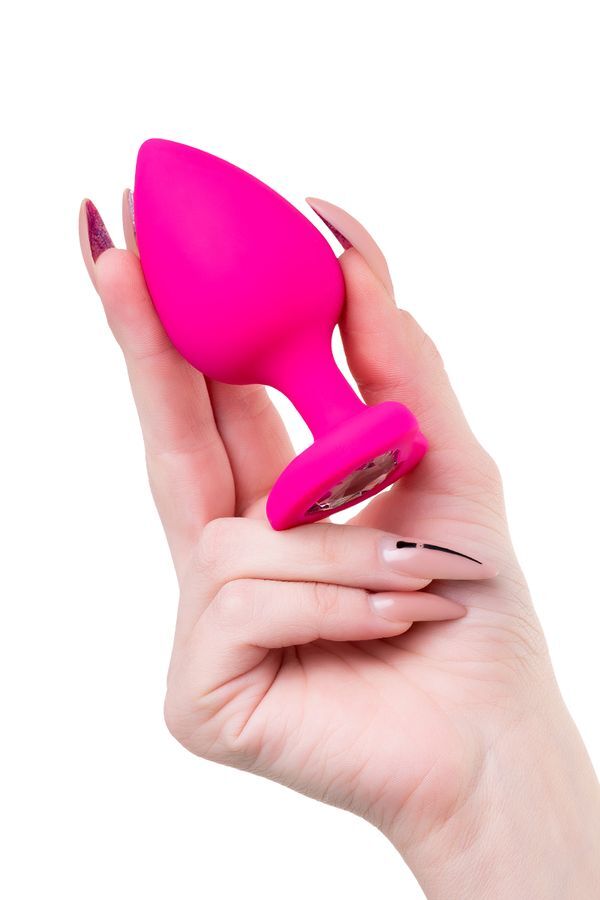 Censan Diamond Heart Anal Plug Pembe 9,5