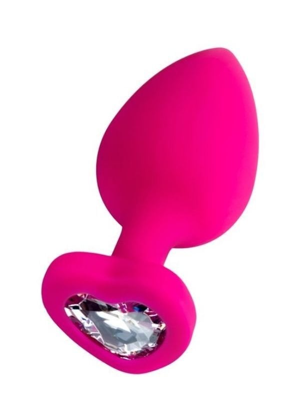 Censan Diamond Heart Anal Plug Pembe 9,5 /L boy