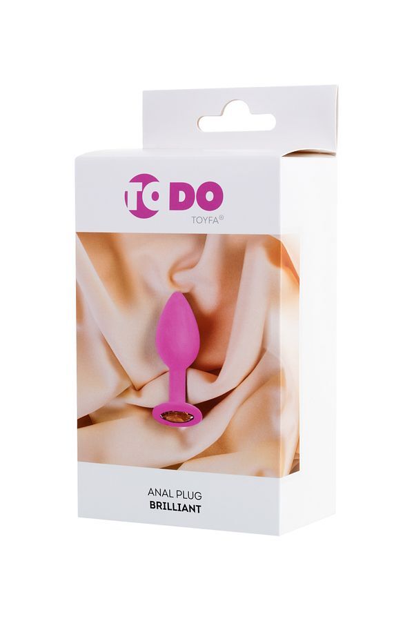Censan Brilliant Anal Plug Pembe 7 cm 50 g