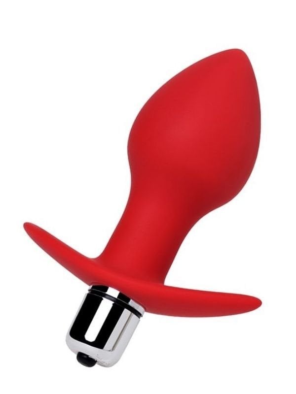 Censan Glam Anal Vibratörü Kırmızı 9,7 cm