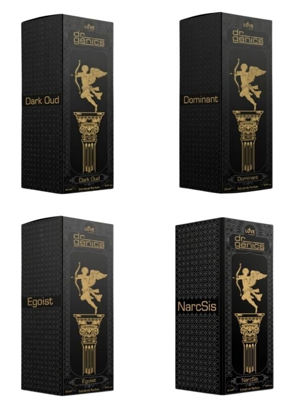 Dr Genics Newyork Phenomenon Perfume Edp Set 4 Ad x 25 ml