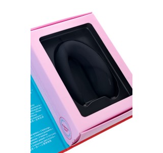 Satisfyer Partner Double Joy Çiftler İçin Vibratör, silikon, siyah, 18 cm