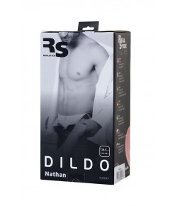RealStick Elite Nathan'ın gerçekçi yapay penis, TPR, çıplak, 18,5 cm