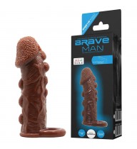 3 cm Uzatmalı Damarlı Penis Kılıfı