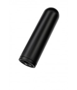 10 Güçlü TİTREŞİM MODLU USB SARJ EDİLEBİLİR MİNİ MERMİ, siyah