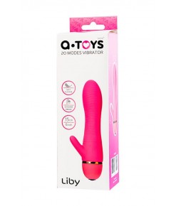 A-Toys by TOYFA Klitoral Uyarıcı Vibratör, silikon, pembe, 15 cm
