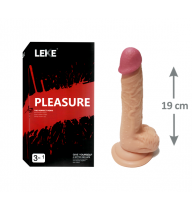 19cm Gerçekci Dildo Penis