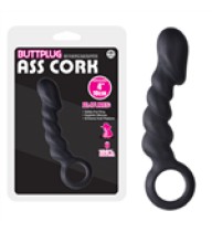 Ass Cork 10cm Siyah Anal Tıkaç