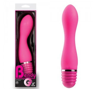 Bendy G Bükülebilir Pembe 15cm Vibratör