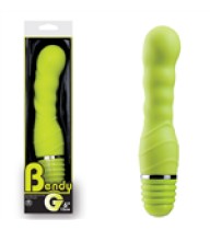 Bendy G Bükülebilir Yeşil 15cm Vibratör