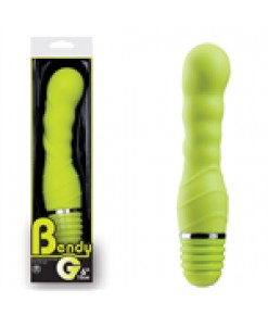 Bendy G Bükülebilir Yeşil 15cm Vibratör