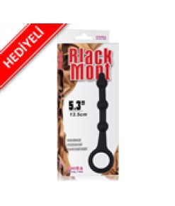Black Mont Boğumlu Anal Toplar - HEDİYELİ