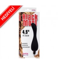 Black Mont Titreşimli Anal Tıkaç (Plug) - HEDİYELİ