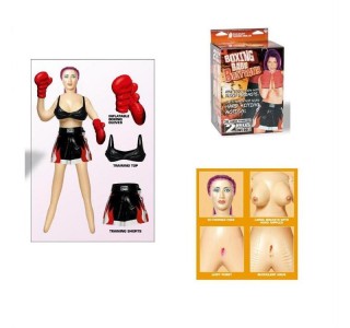 Boxing Babe Şişme Kadın