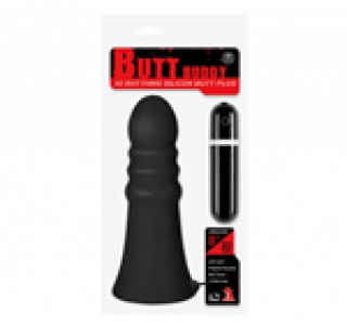 Butt Buddy 20cm Titreşimli Silikon Anal Tıkaç