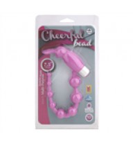 Cheerful Bead Titreşimli Anal Zevk Topları - Pembe