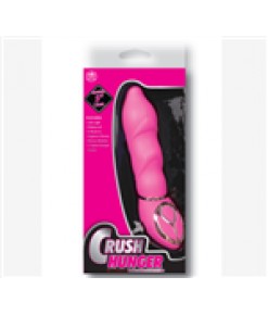 Crush Hunger Dijital Güç Kontrollü Vibratör Pembe 2