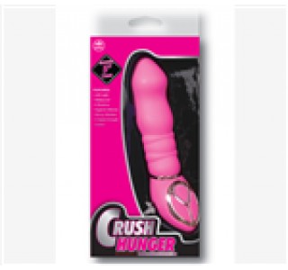 Crush Hunger Dijital Güç Kontrollü Vibratör Pembe 3