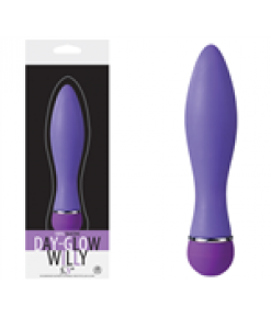 Day Glow Willy Modern Vibratör - Mavi..