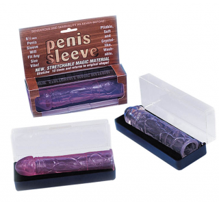 Dolgulu Şeffaf Penis Kılıfı (Sleeve)