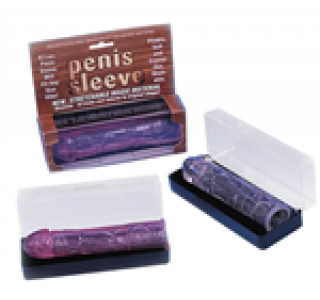 Dolgulu Şeffaf Penis Kılıfı (Sleeve)