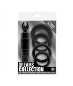 Dreams Collection - Çiftlere Özel Zevk Seti - Siyah