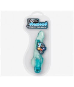 Exotic Diamond 18cm Jel Vibratör Mavi
