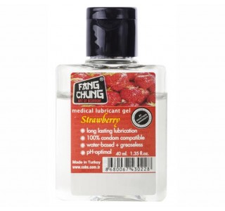 Fang Chung 40 ML. Çilek Aromalı Kayganlaştırıcı Jel