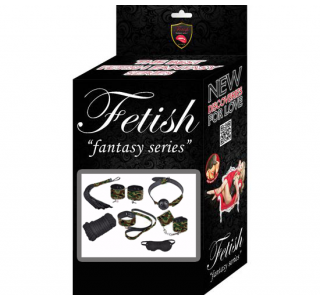 Fetish Fantezi Seri Kamuflaj Desenli Set 7liset