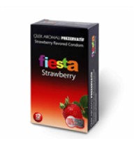 Fiesta Strawberry Çilekli Aromalı Prezervatif...