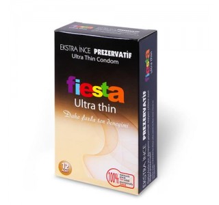 Fiesta Ultra Thin Süper İnce Prezervatif...