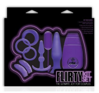 Flirty Kit Çiftler için Aşk Seti 2 (Mor)