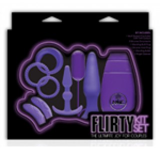 Flirty Kit Çiftler için Aşk Seti 2 (Mor)