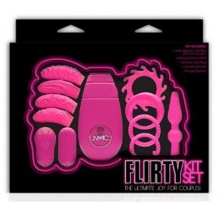 Flirty Kit Çiftler için Aşk Seti 3 (Pembe)