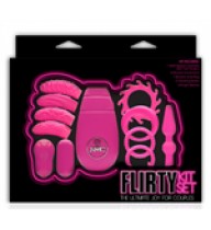 Flirty Kit Çiftler için Aşk Seti 3 (Pembe)