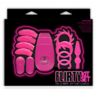 Flirty Kit Çiftler için Aşk Seti 3 (Pembe)