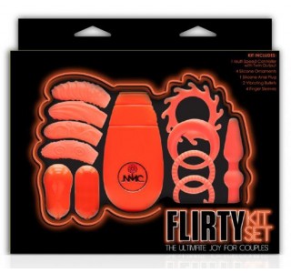 Flirty Kit Çiftler için Aşk Seti 3 (Turuncu)