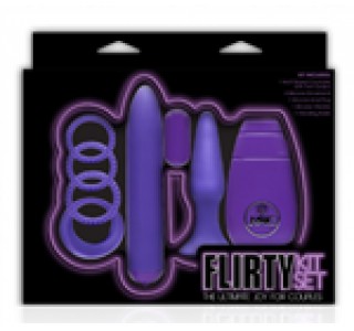 Flirty Kit Çiftler için Aşk Seti (Mor)