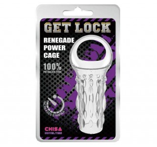 Get Lock Tırtıklı Penis & Testis Kılıfı