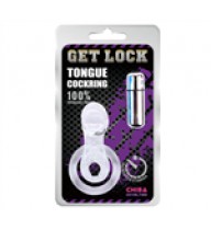 Get Lock Titreşimli Dilli Penis Halkası