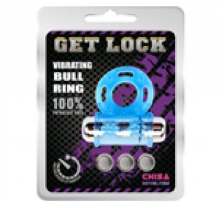 Get Lock Titreşimli Mavi Penis Halkası